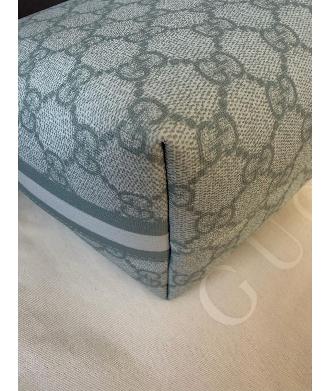 GUCCI Голубая сумка с короткими ручками, фото 7