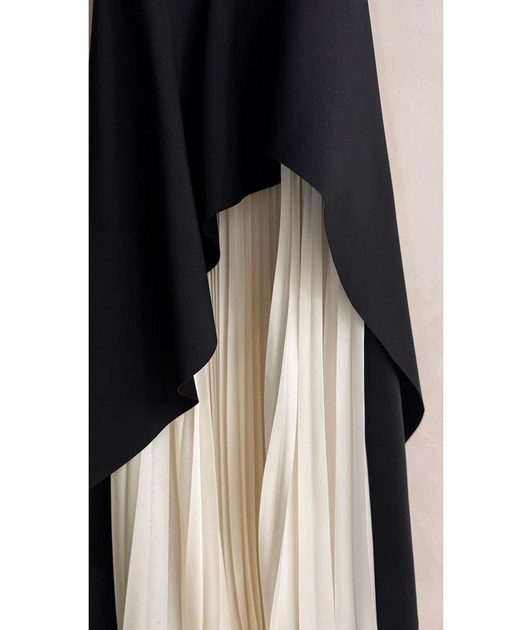 SOLACE LONDON Черное полиэстеровое вечернее платье, фото 4