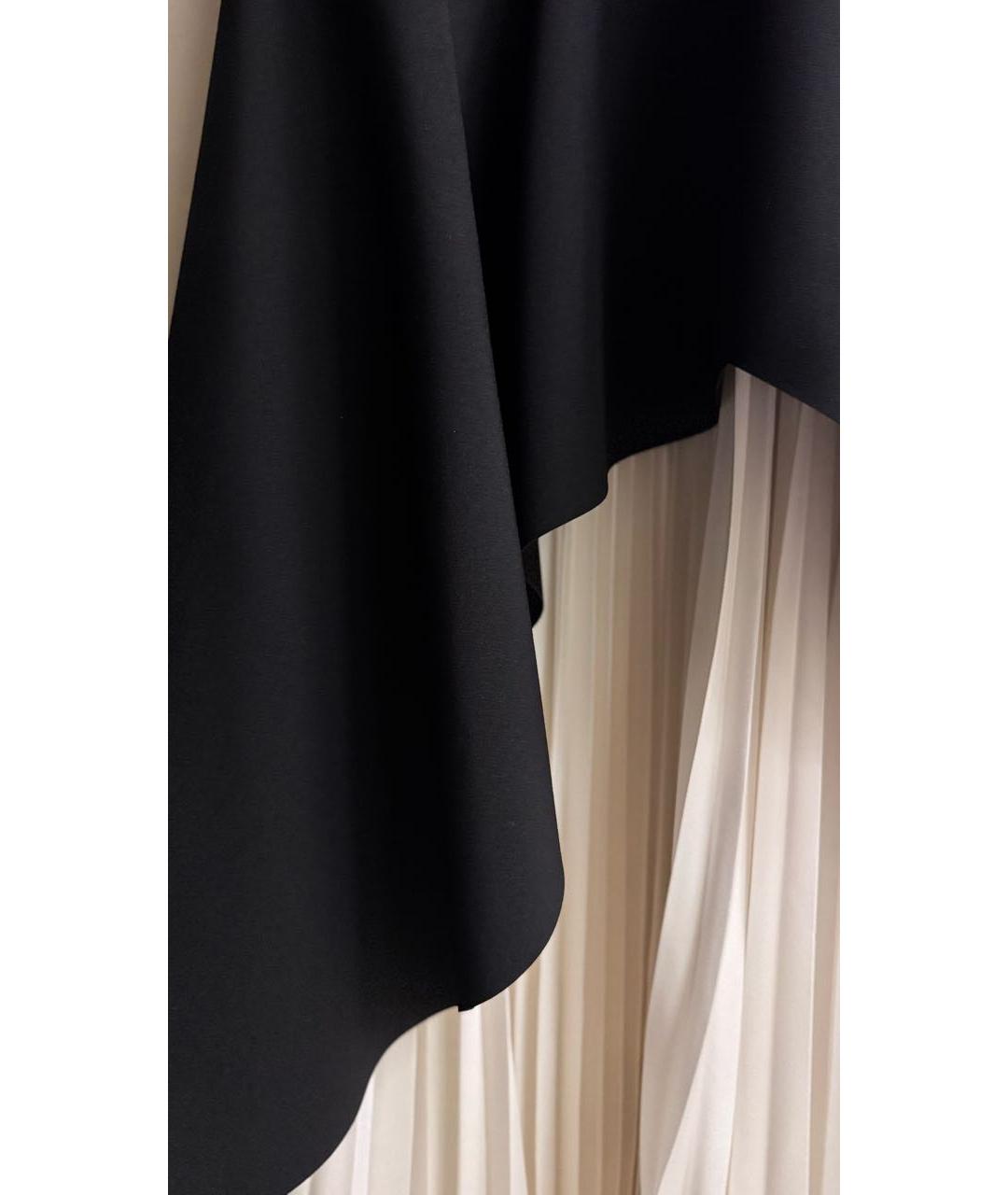 SOLACE LONDON Черное полиэстеровое вечернее платье, фото 5