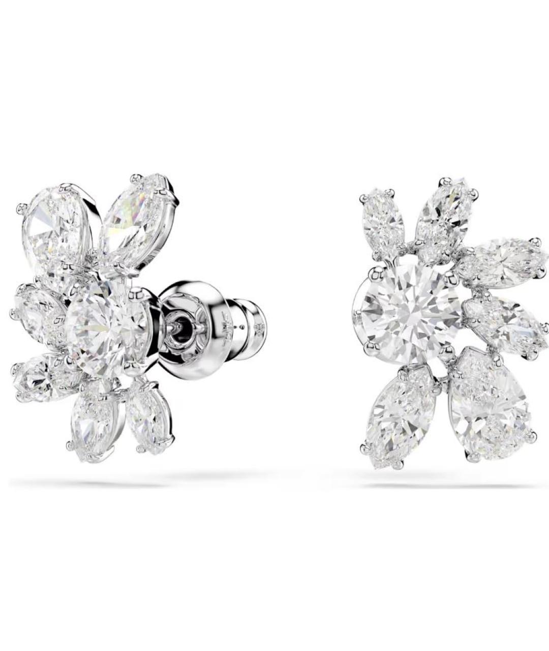 SWAROVSKI Серебряные металлические серьги, фото 2