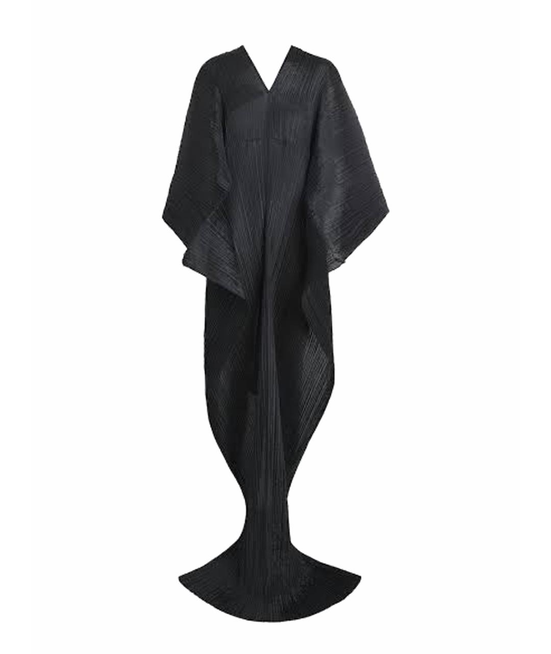 ISSEY MIYAKE Черная полиэстеровая майка, фото 1