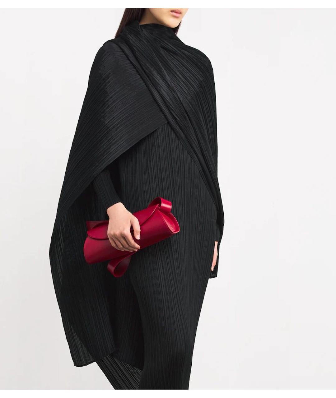 ISSEY MIYAKE Черная полиэстеровая майка, фото 8