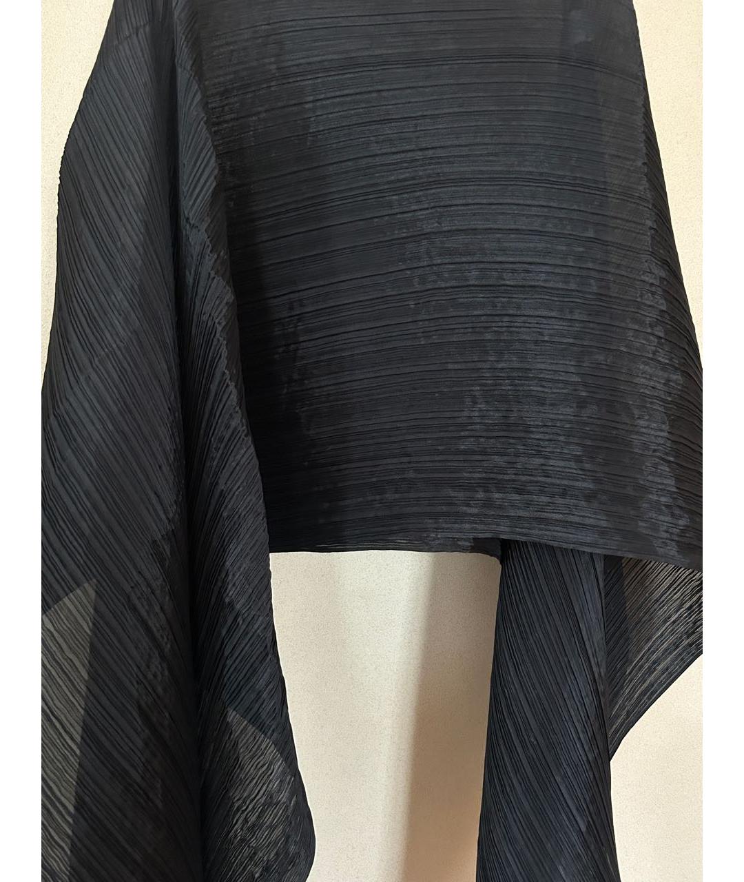 ISSEY MIYAKE Черная полиэстеровая майка, фото 3