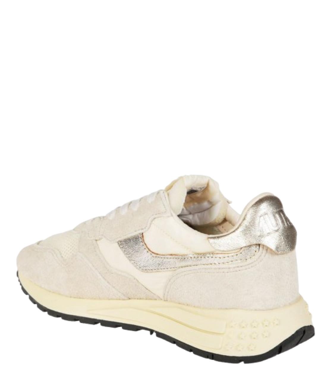 AUTRY Бежевые замшевые кроссовки, фото 2