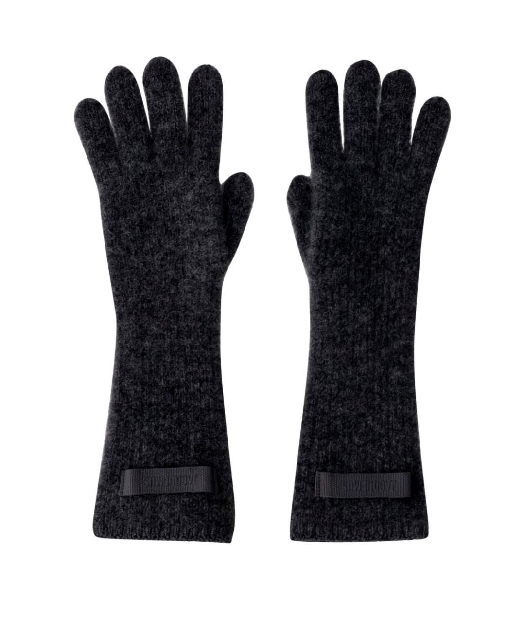 JACQUEMUS Черные перчатки, фото 1