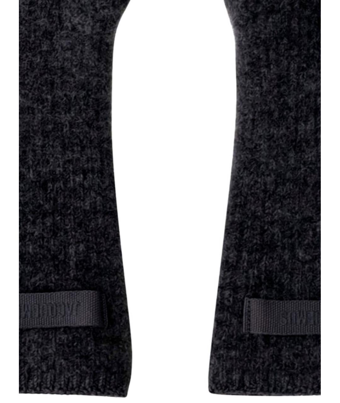 JACQUEMUS Черные перчатки, фото 3