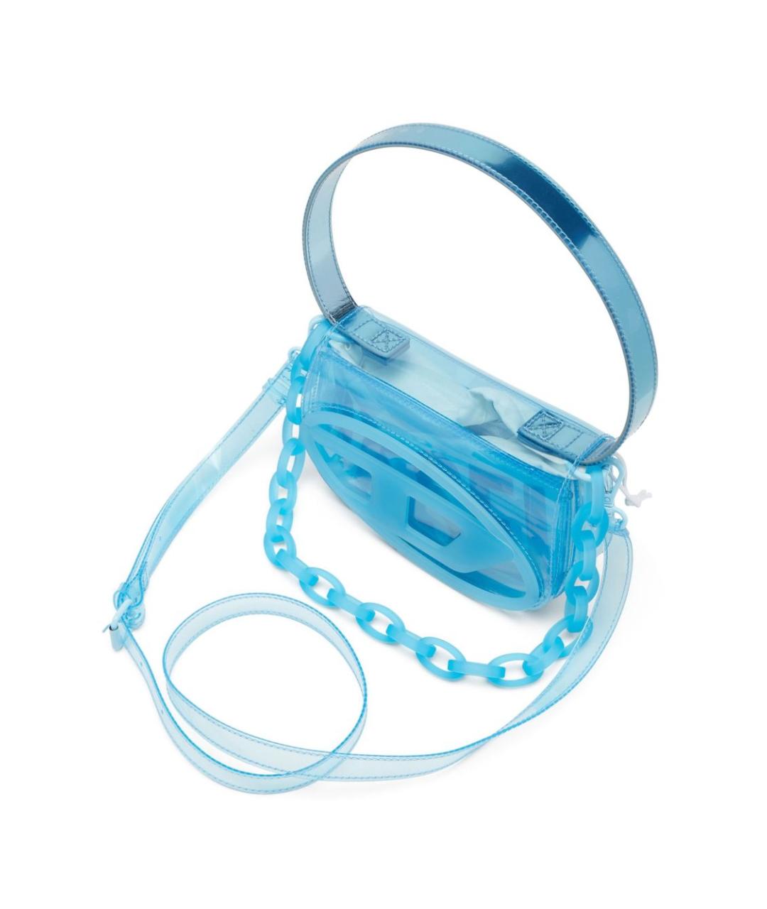 DIESEL Голубая сумка через плечо, фото 5