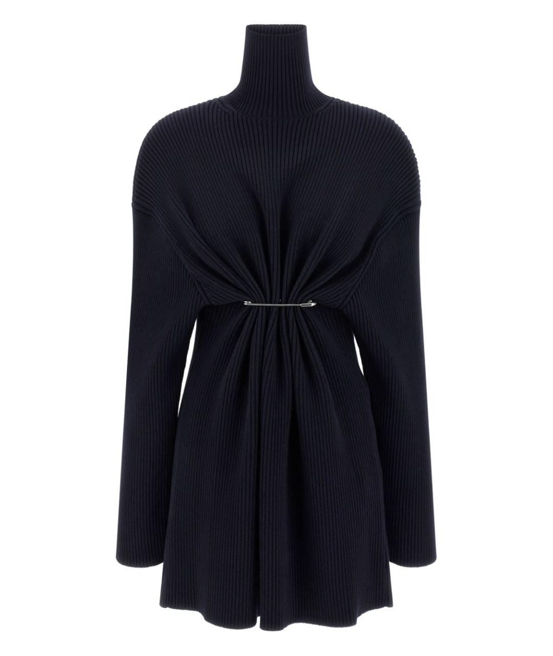 BALENCIAGA Синее платье, фото 1