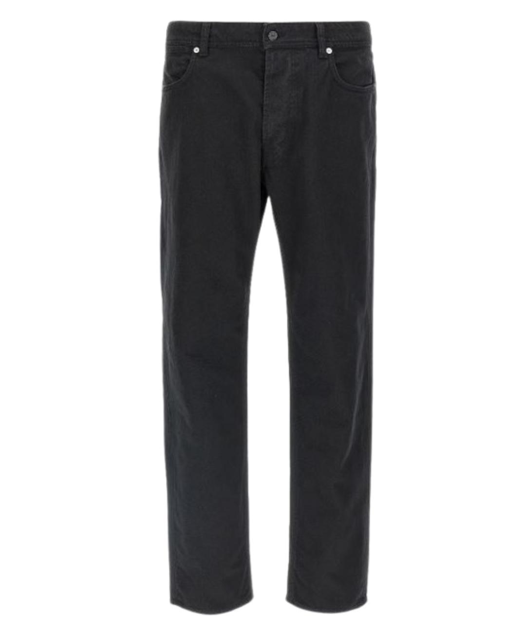 STONE ISLAND Черные повседневные брюки, фото 1