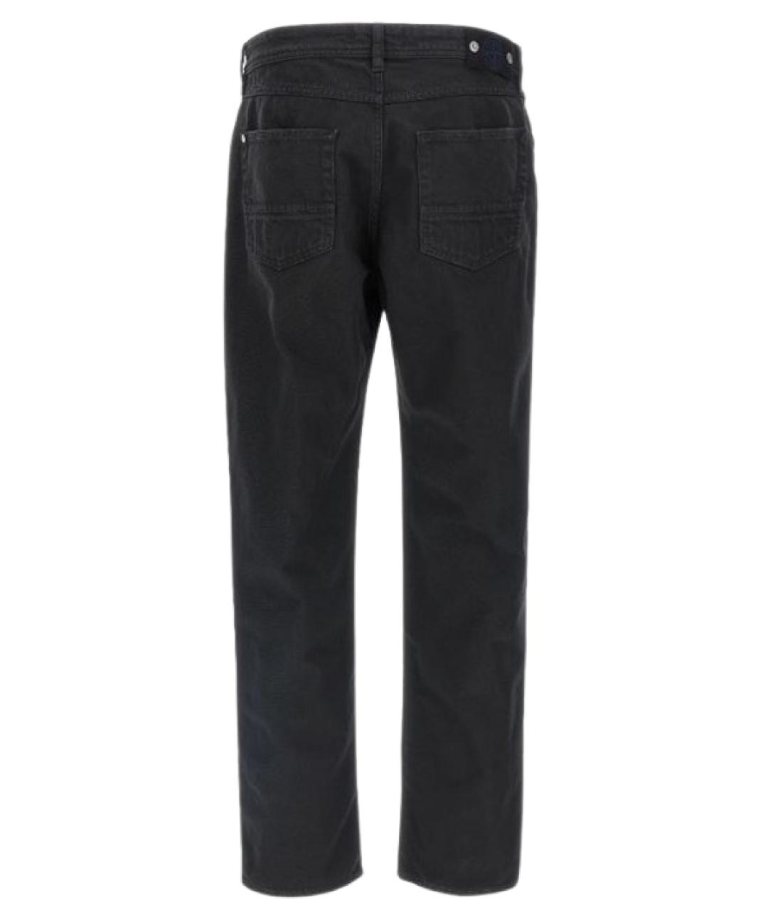 STONE ISLAND Черные повседневные брюки, фото 2