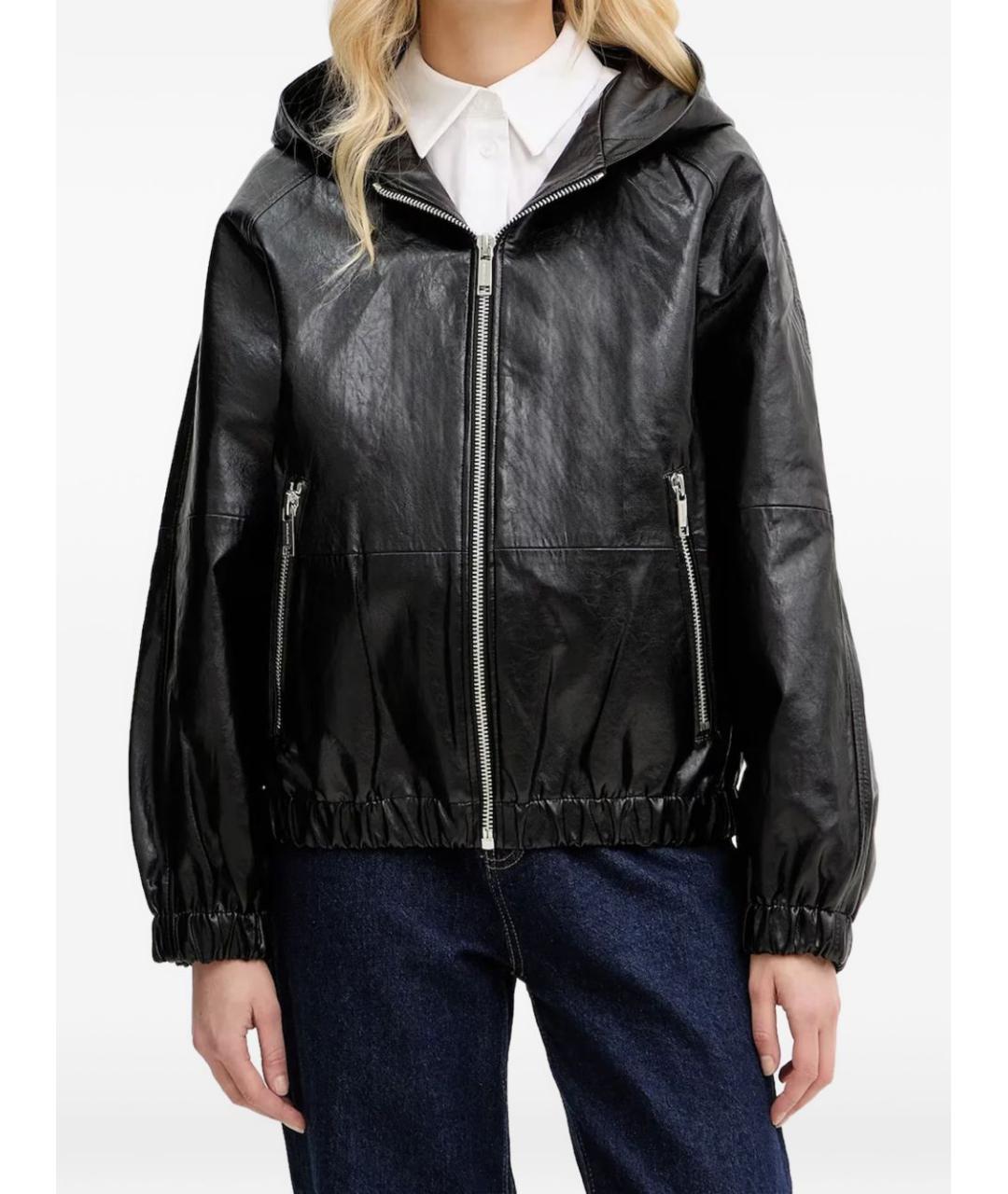 MICHAEL KORS Черная вискозная куртка, фото 2