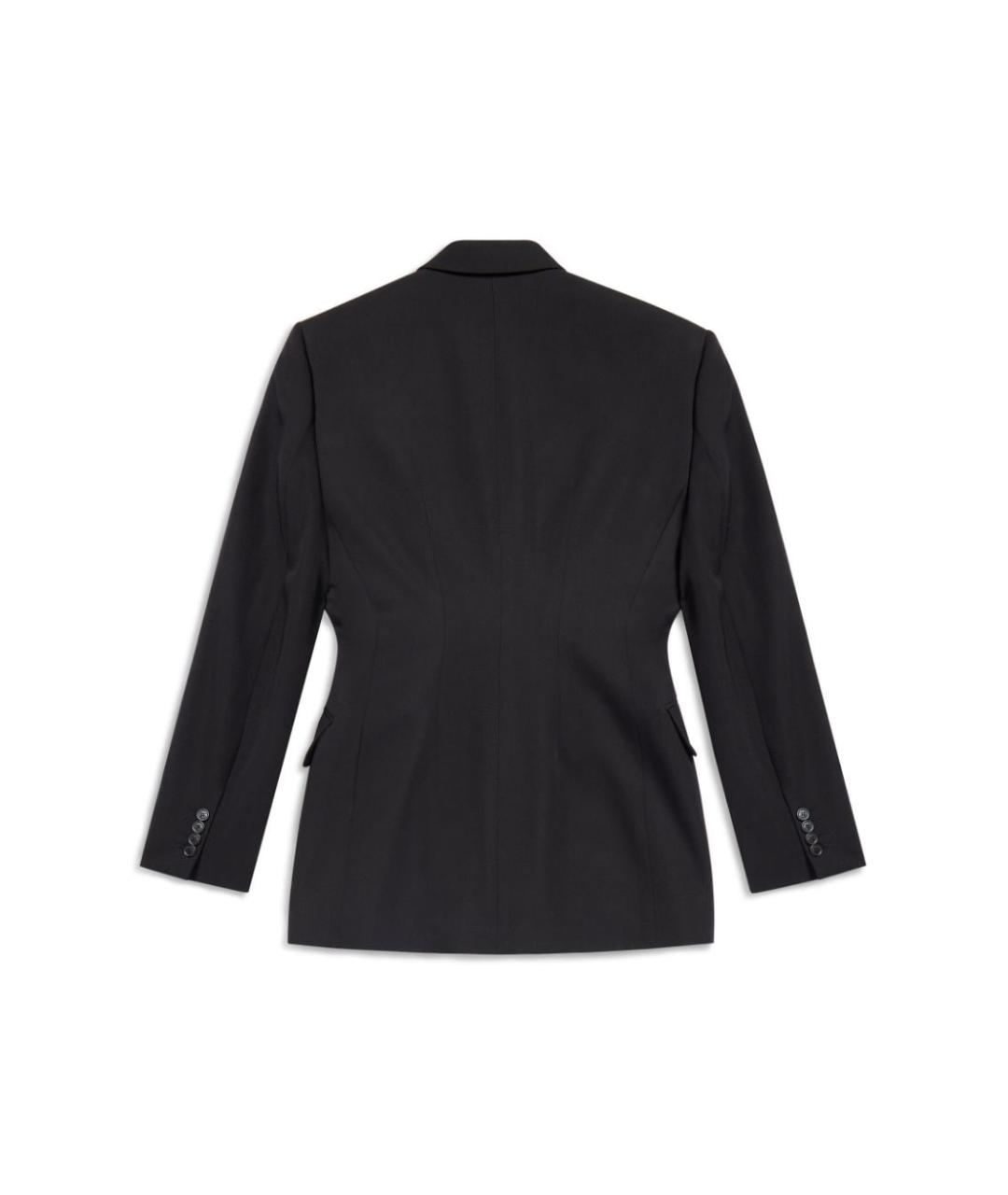 BALENCIAGA Черный жакет/пиджак, фото 2