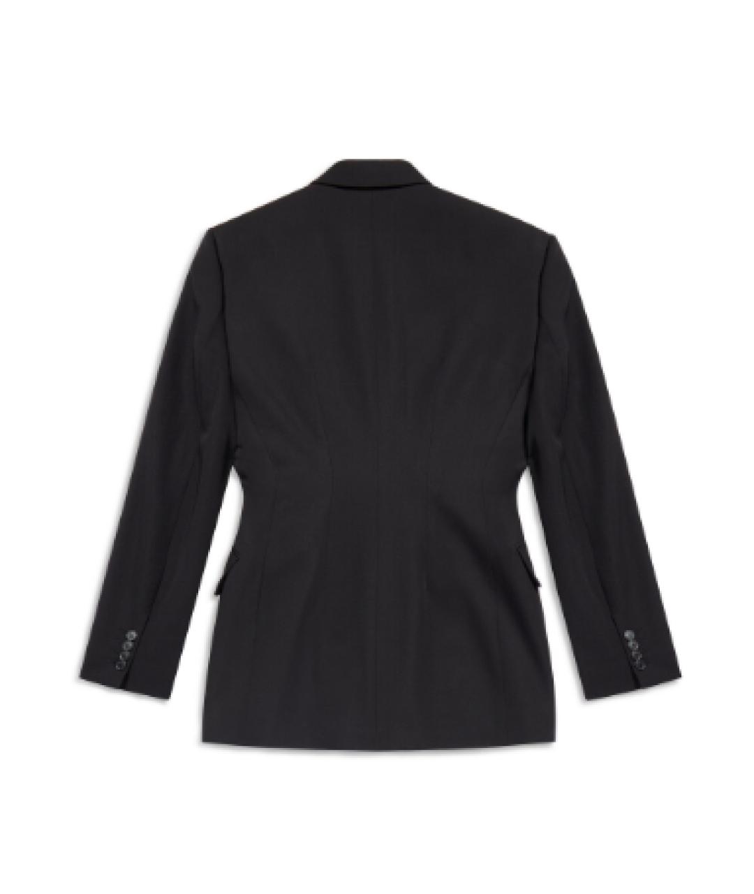 BALENCIAGA Черный жакет/пиджак, фото 3
