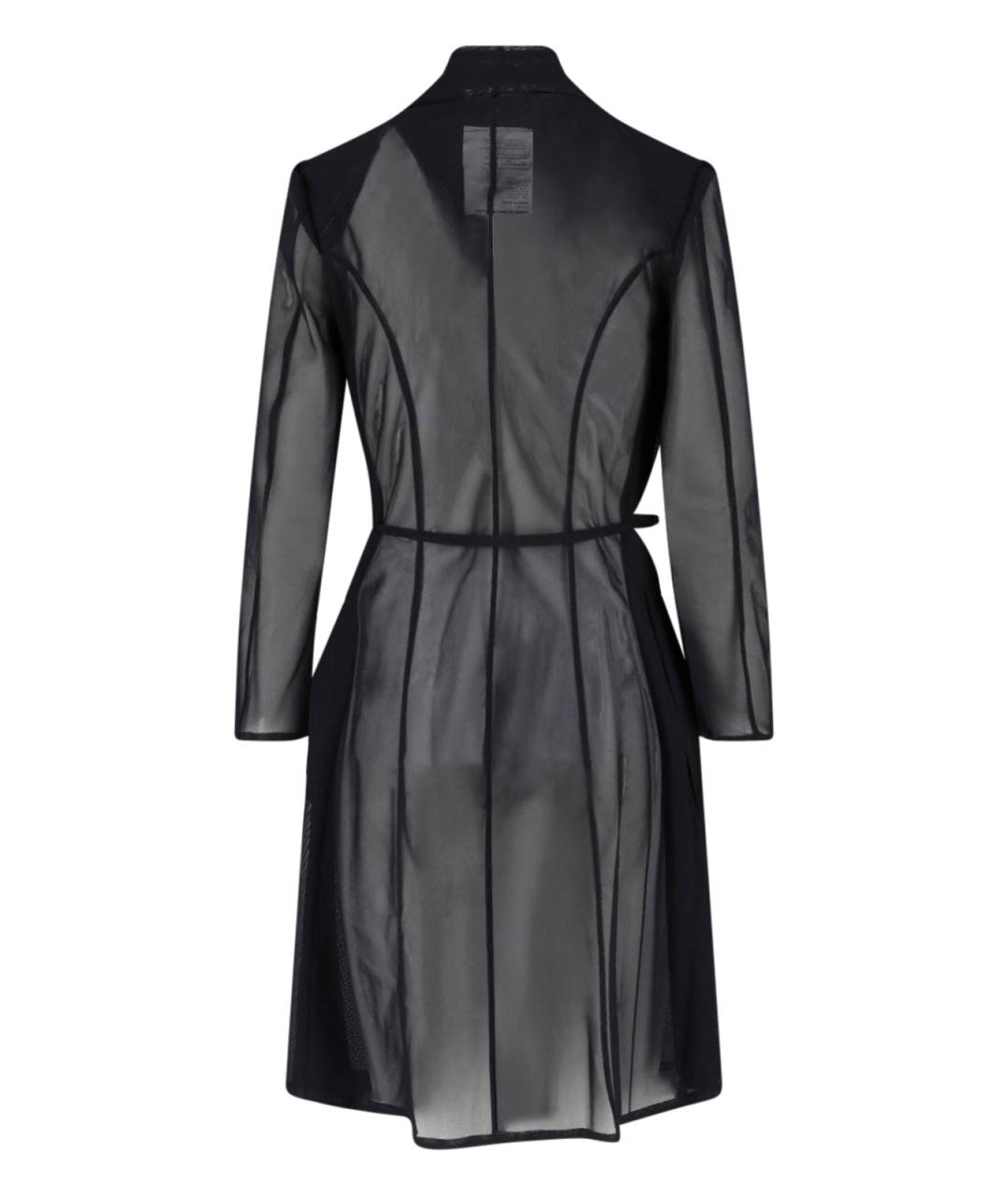 JUNYA WATANABE Черный полиэстеровый тренч/плащ, фото 2