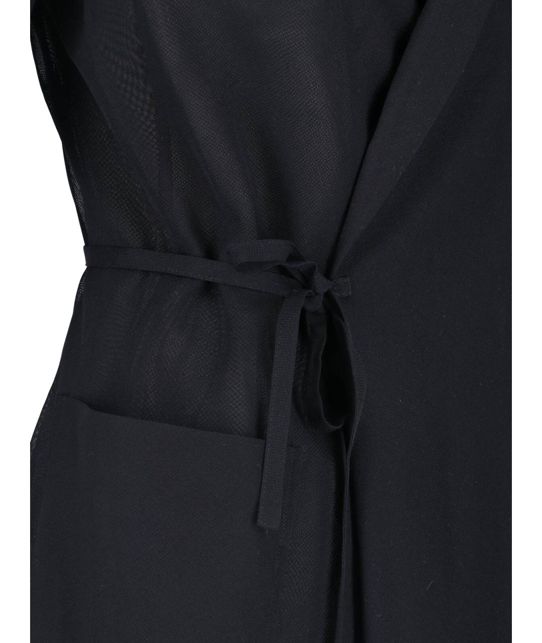 JUNYA WATANABE Черный полиэстеровый тренч/плащ, фото 3