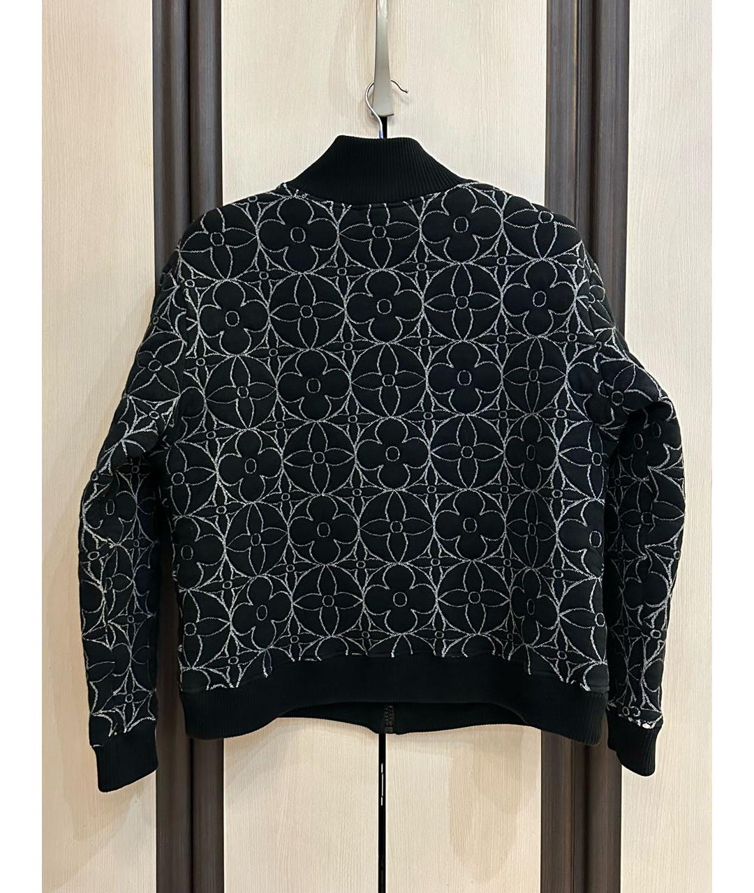 LOUIS VUITTON Черная хлопковая куртка, фото 2