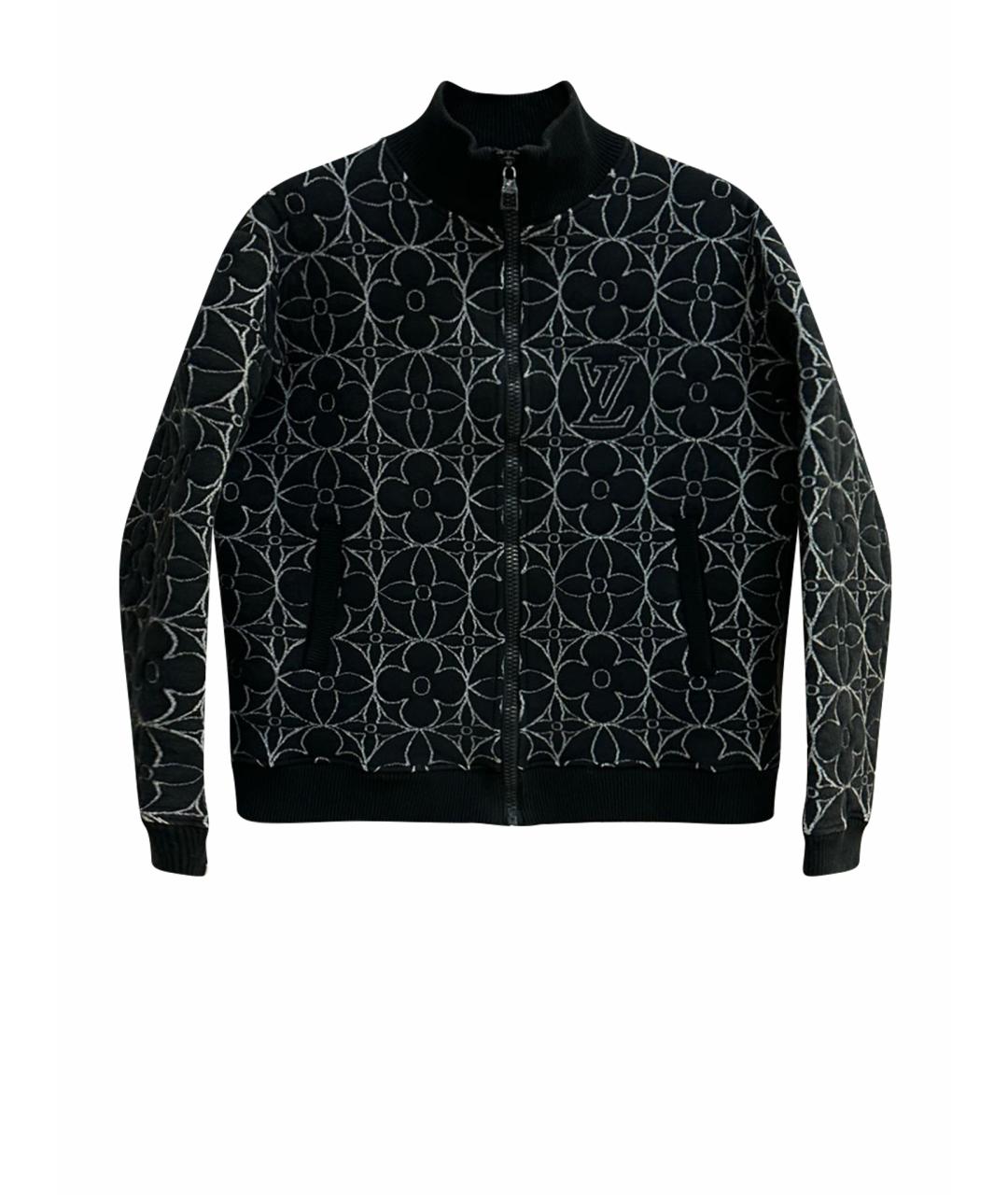 LOUIS VUITTON Черная хлопковая куртка, фото 1