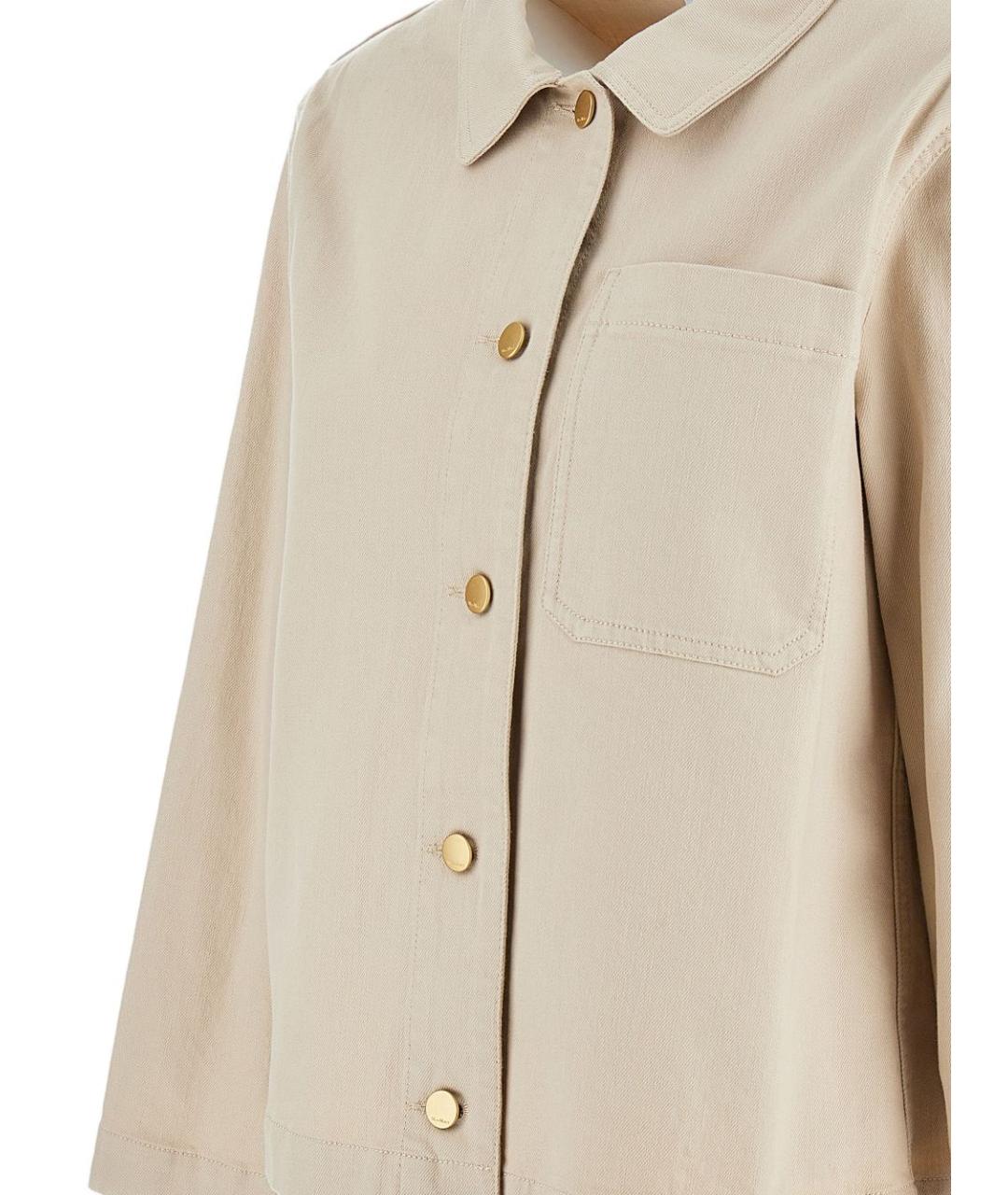 'S MAX MARA Бежевая куртка, фото 2