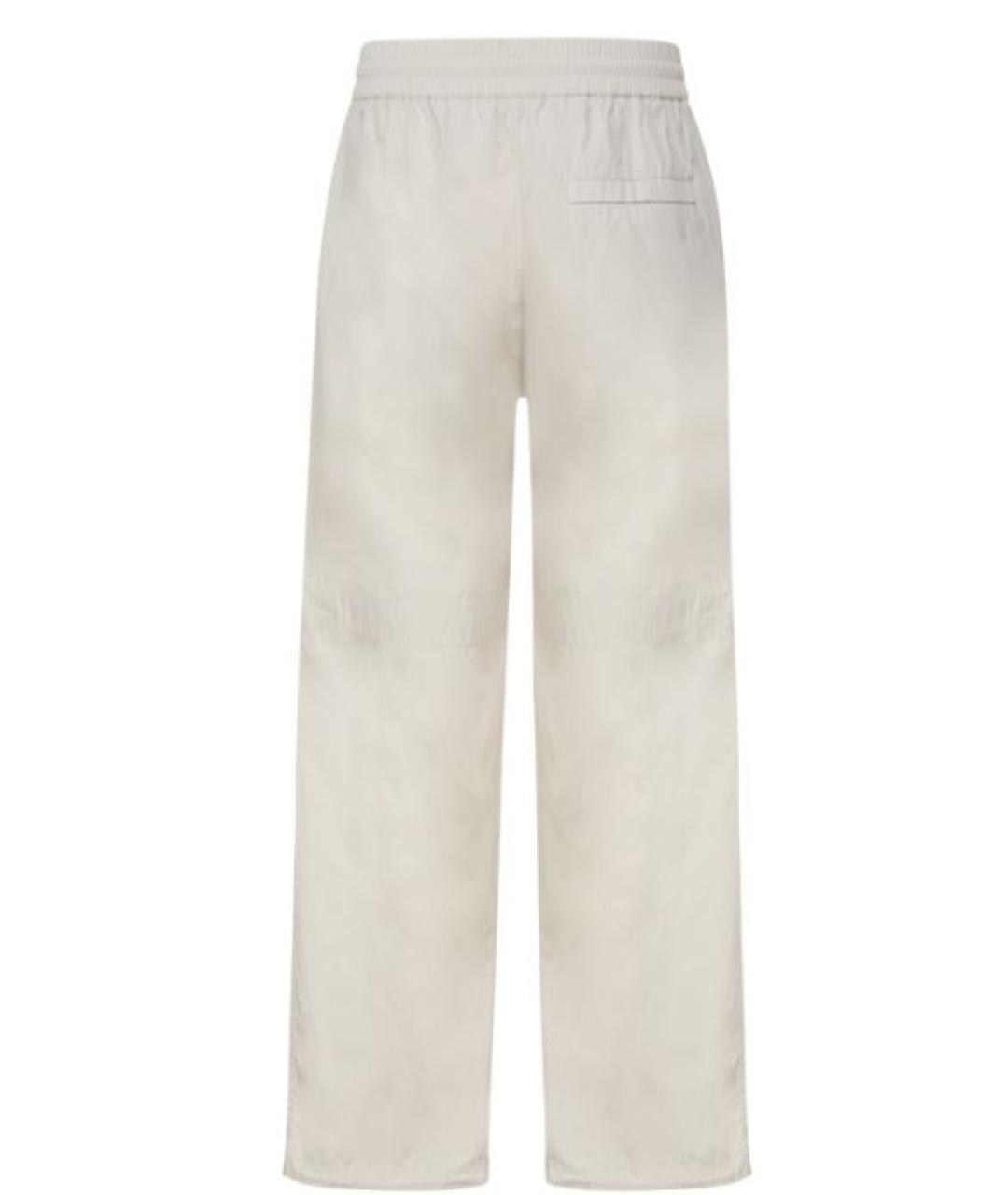 BURBERRY Бежевые повседневные брюки, фото 2