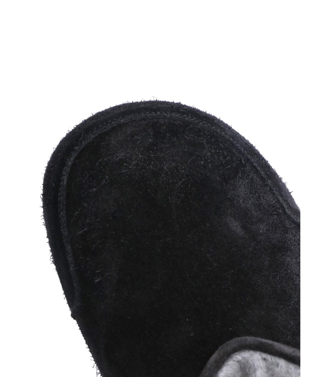 BALENCIAGA Черные замшевые низкие ботинки, фото 5
