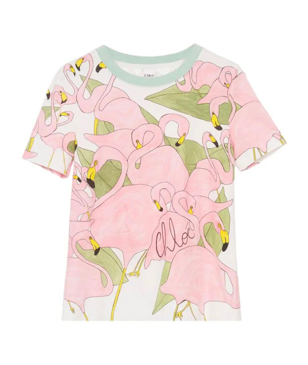 CHLOE Мульти хлопковая футболка, фото 1