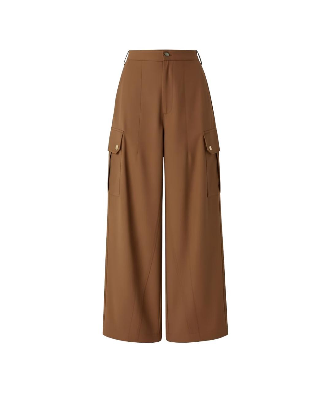 PINKO Хлопковые прямые брюки, фото 3