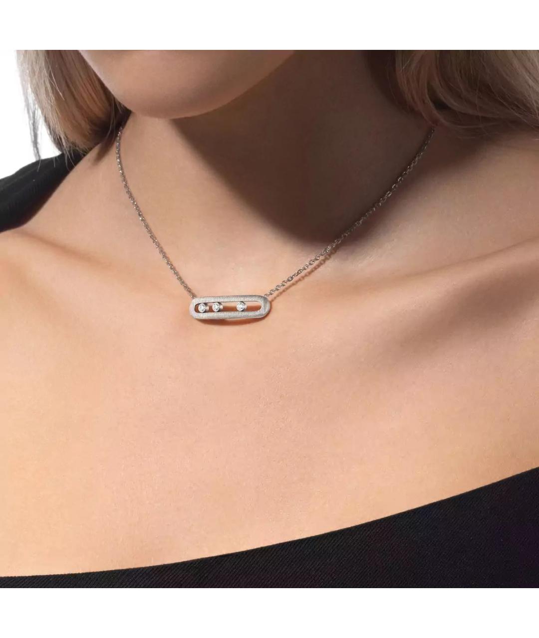 MESSIKA Серебряная подвеска из белого золота, фото 6