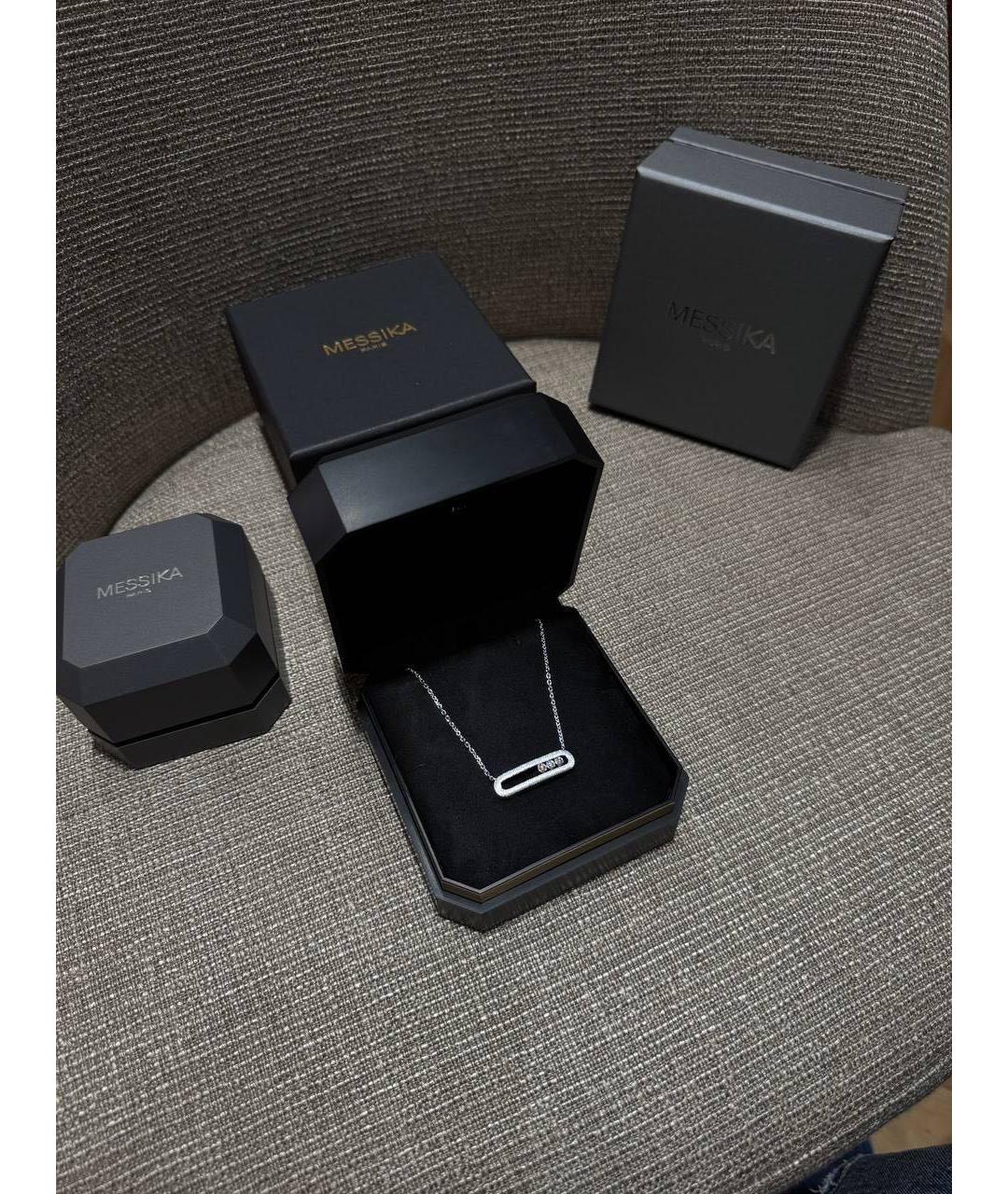 MESSIKA Серебряная подвеска из белого золота, фото 4