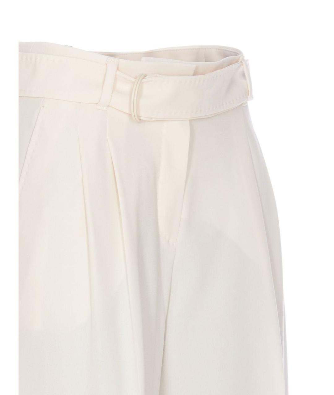 MAX MARA STUDIO Ацетатные прямые брюки, фото 4