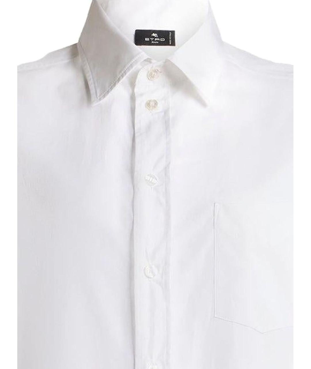 ETRO Белая хлопковая рубашка, фото 2
