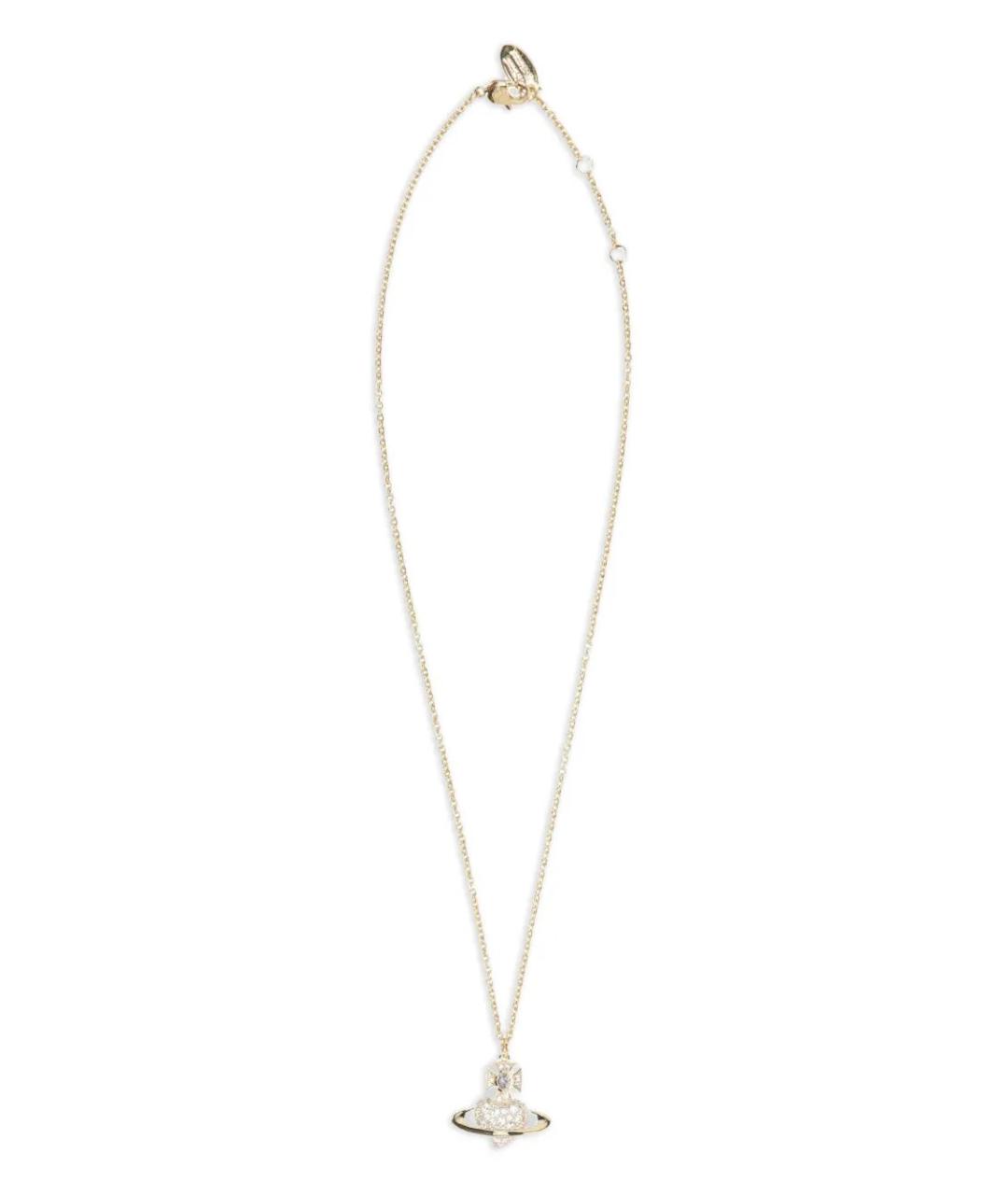 VIVIENNE WESTWOOD Золотая латунная цепочка, фото 1