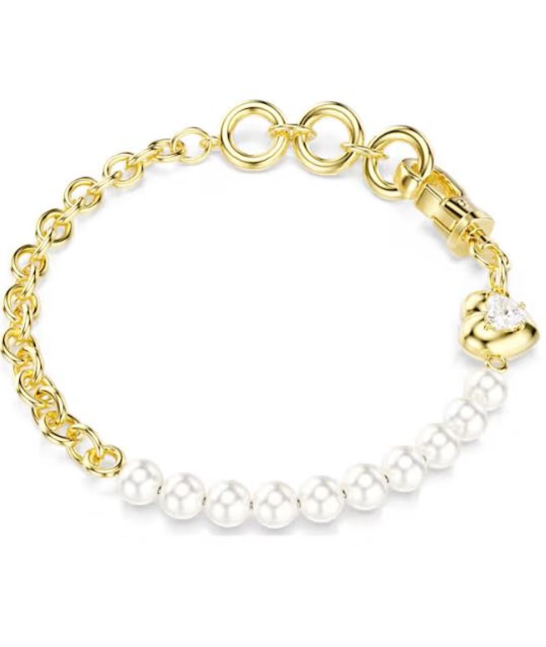 SWAROVSKI Золотой металлический браслет, фото 2