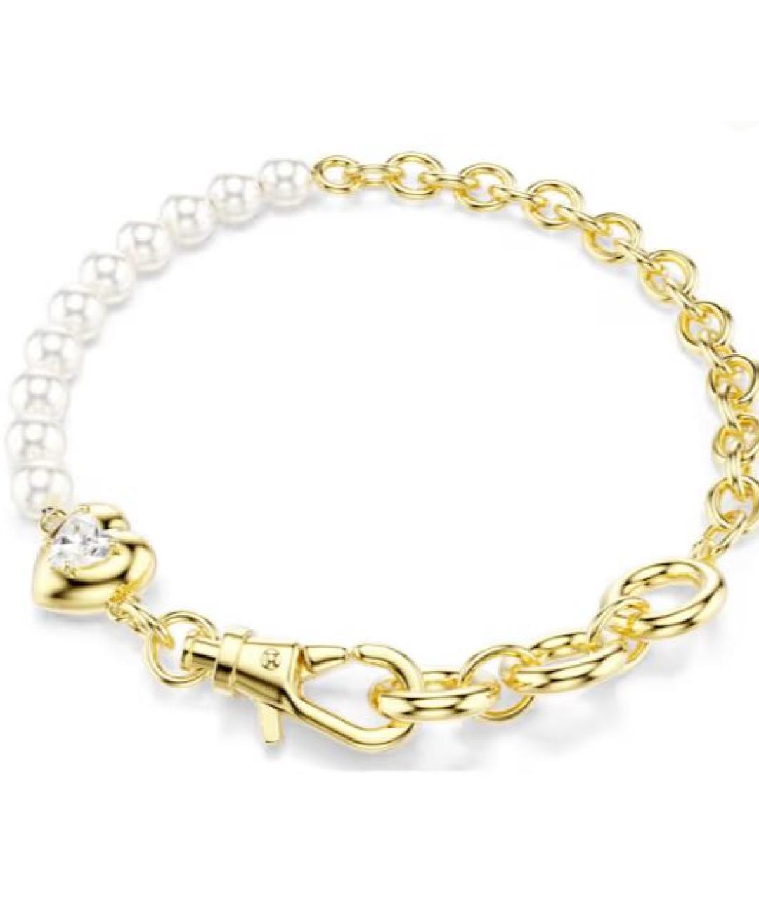 SWAROVSKI Золотой металлический браслет, фото 1