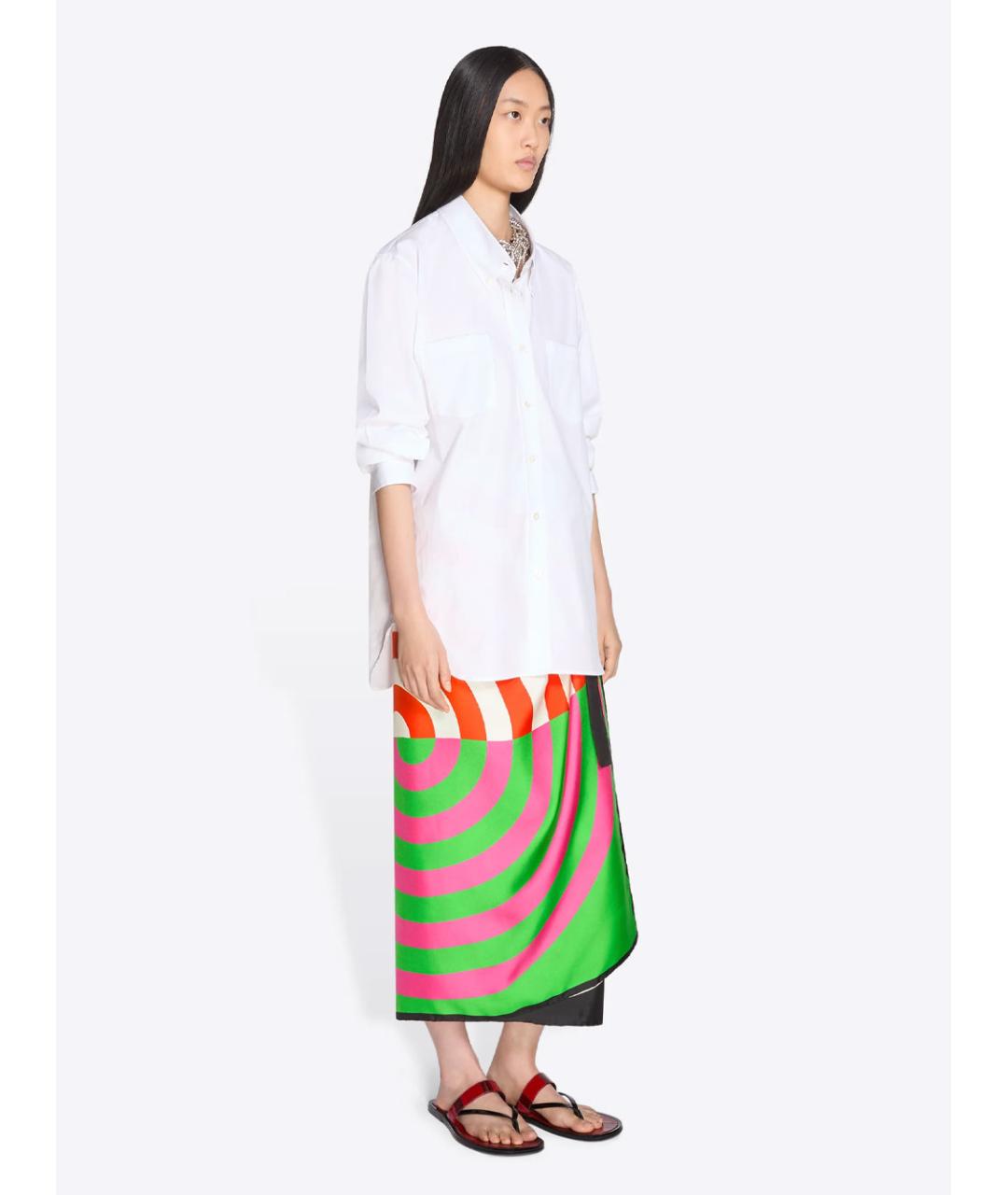 DRIES VAN NOTEN Белая хлопковая рубашка, фото 3