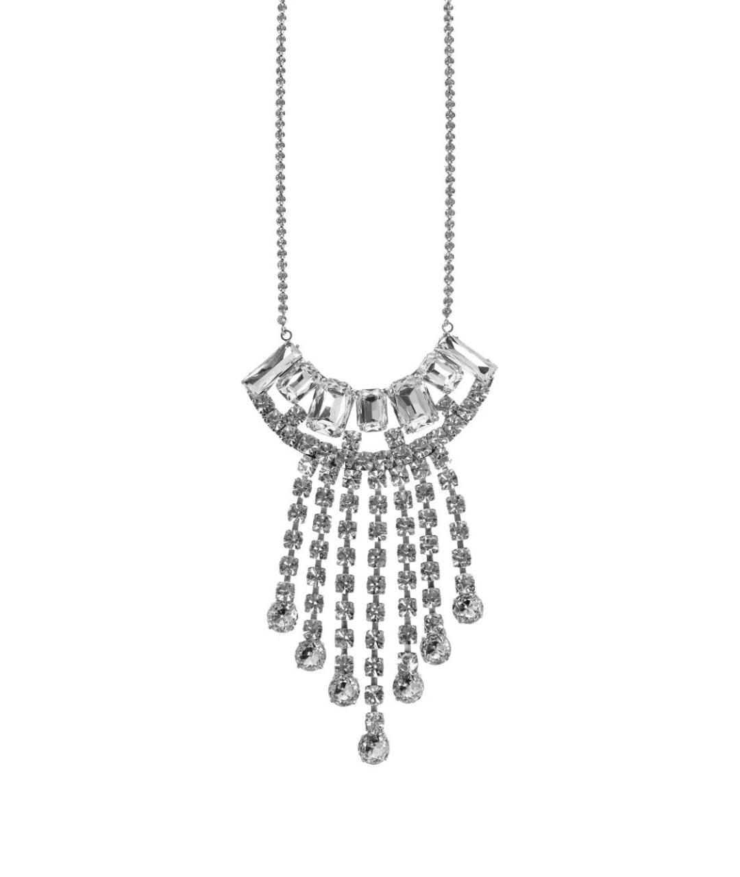 DRIES VAN NOTEN Серебряное латунное колье, фото 4