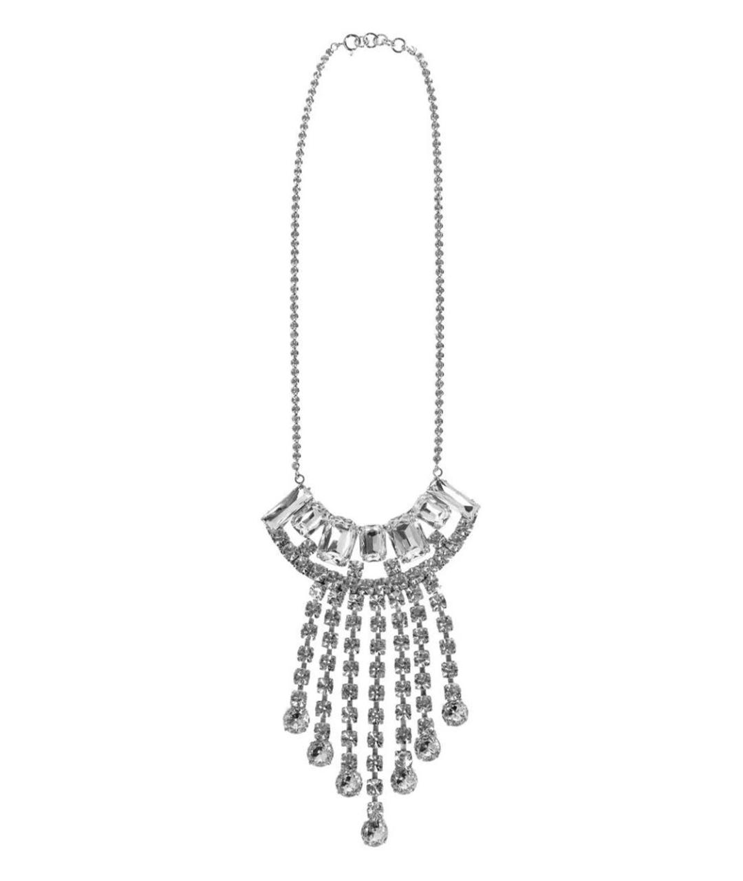 DRIES VAN NOTEN Серебряное латунное колье, фото 1