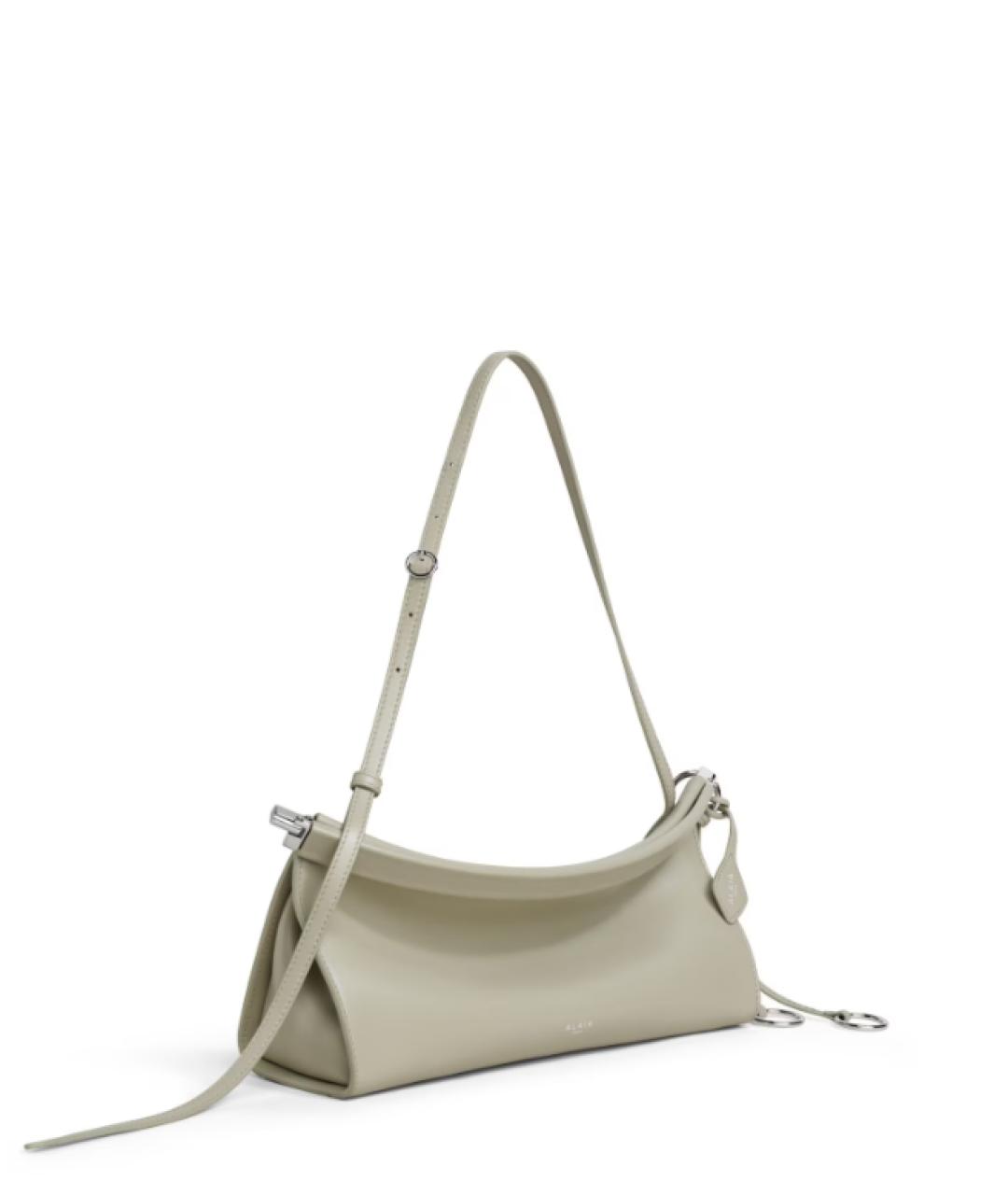 ALAIA Бежевая кожаная сумка через плечо, фото 2