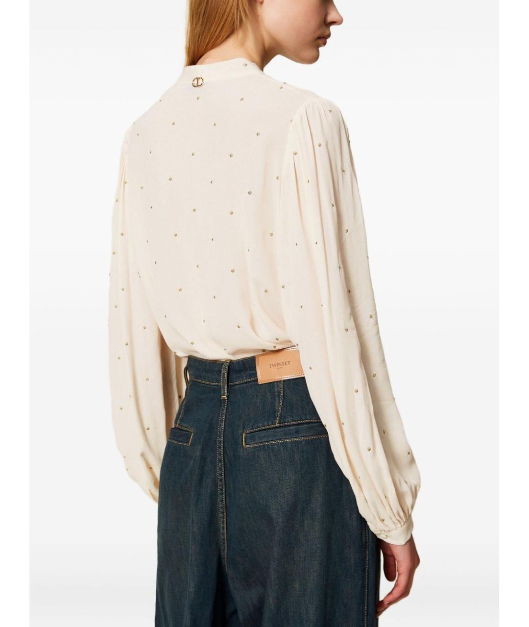TWIN-SET Белая рубашка, фото 3