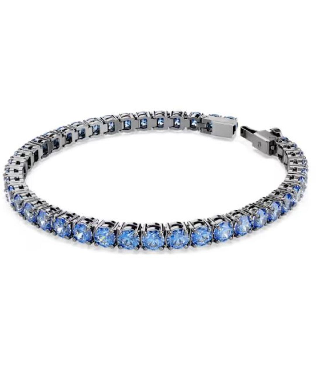 SWAROVSKI Голубой металлический браслет, фото 2