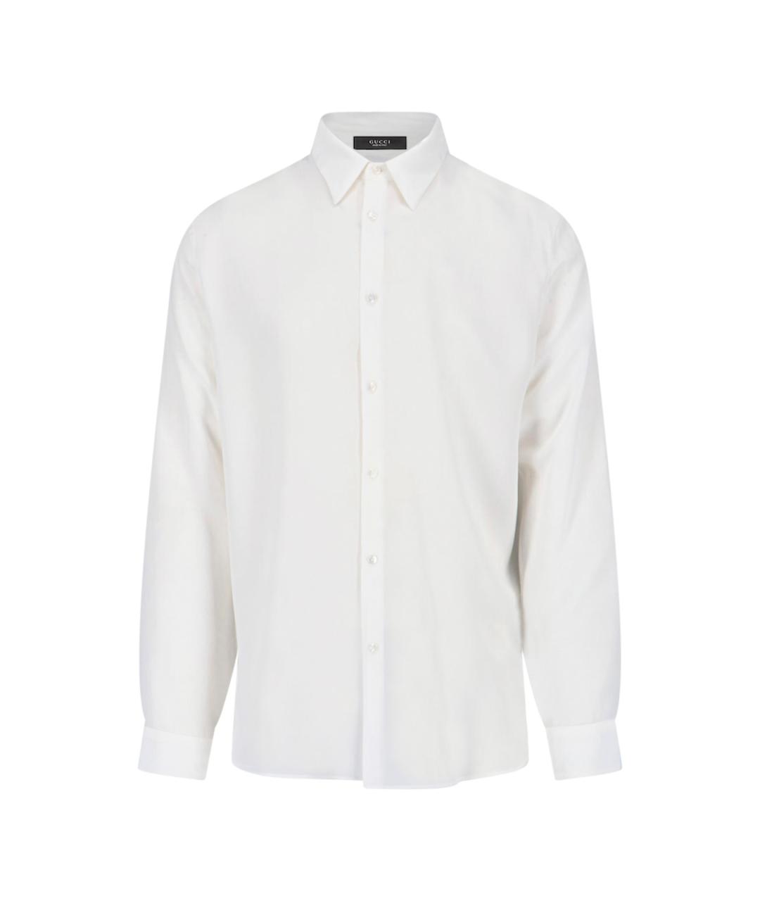 GUCCI Белая классическая рубашка, фото 1