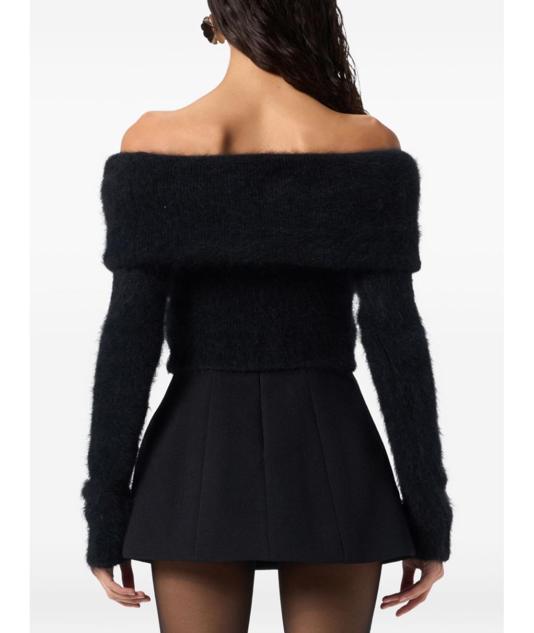 BLUMARINE Черный шерстяной джемпер / свитер, фото 3