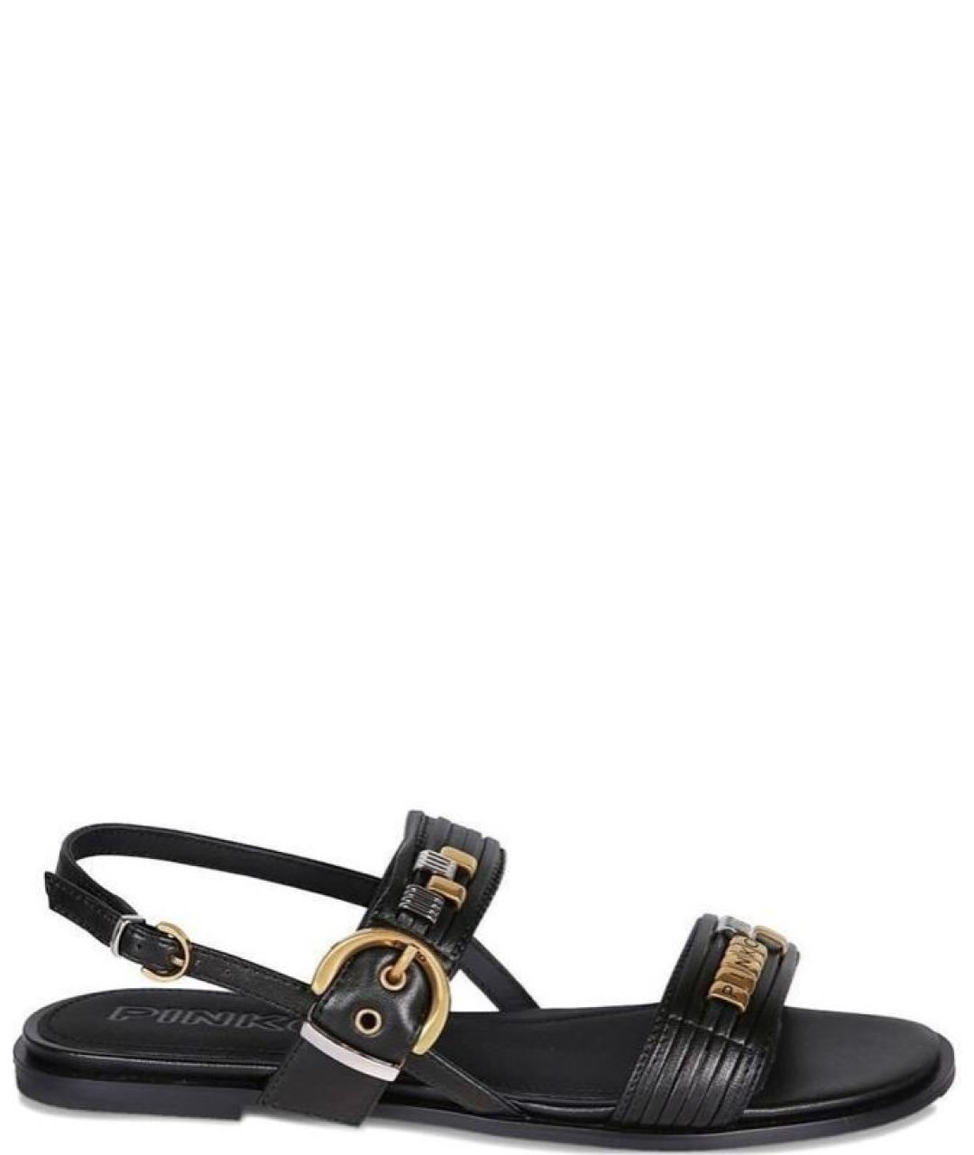 PINKO Черные босоножки, фото 1