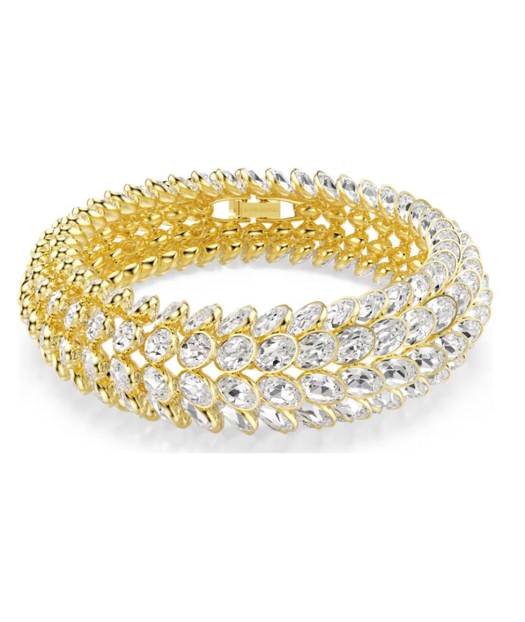 SWAROVSKI Золотой латунный браслет, фото 1