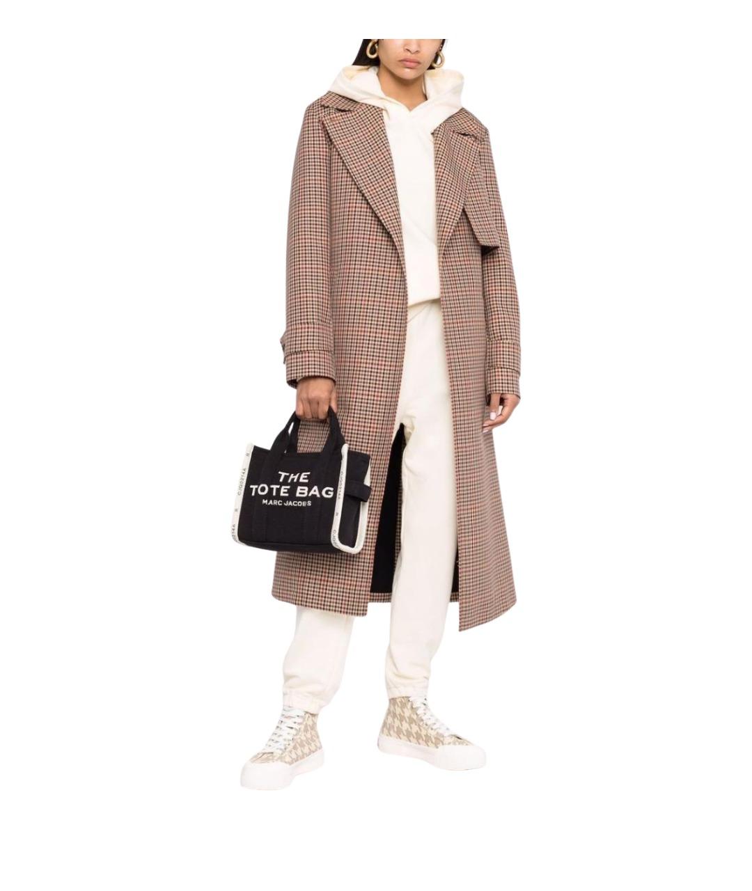 MARC JACOBS Черная хлопковая сумка тоут, фото 4