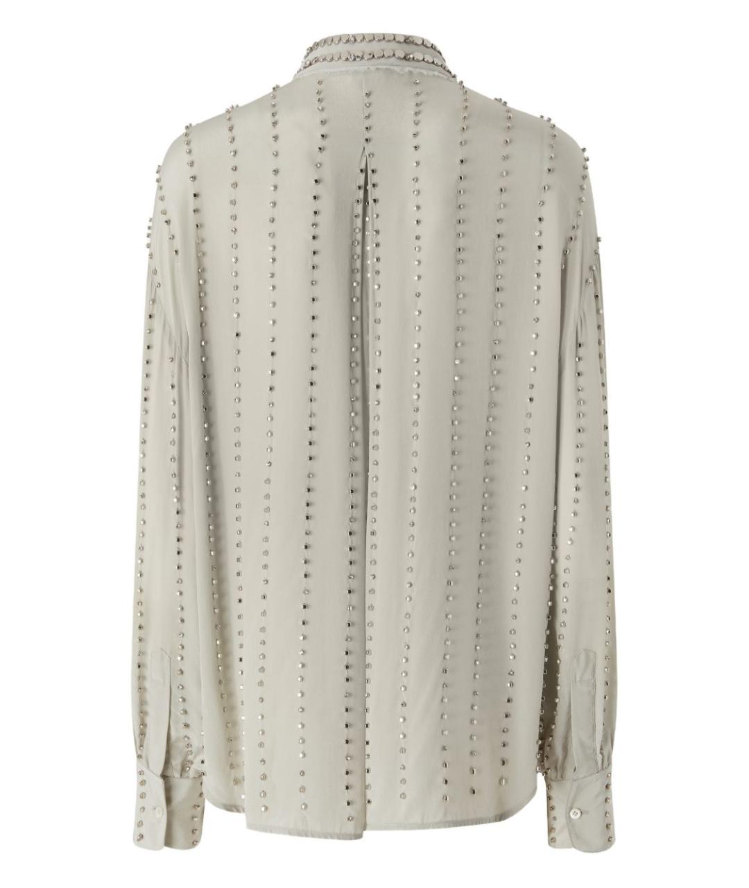 PINKO Серая вискозная рубашка, фото 2