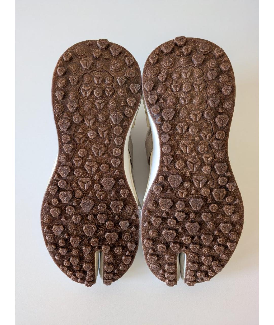 NIKE Бежевые текстильные кроссовки, фото 6