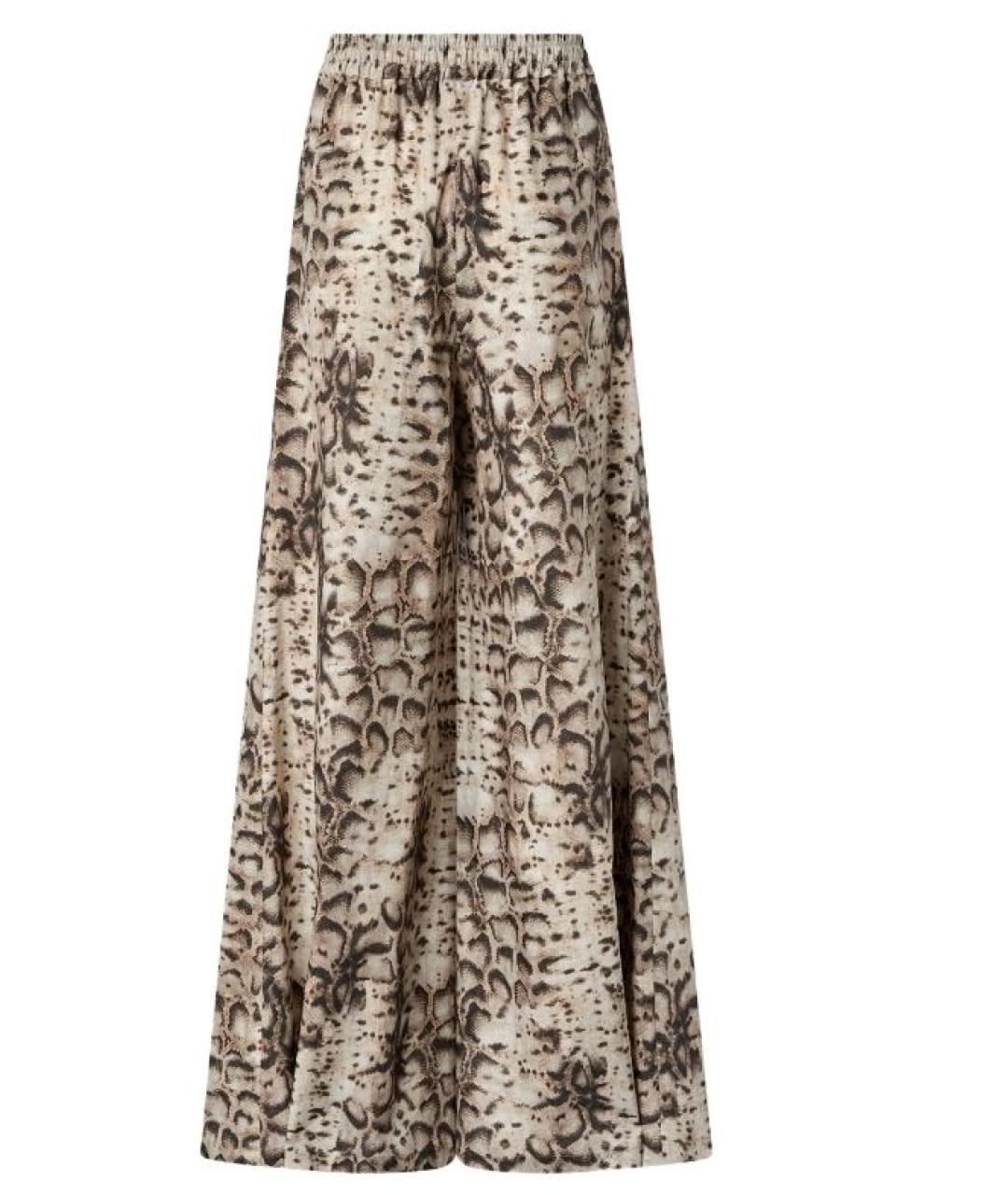 PINKO Бежевые прямые брюки, фото 2