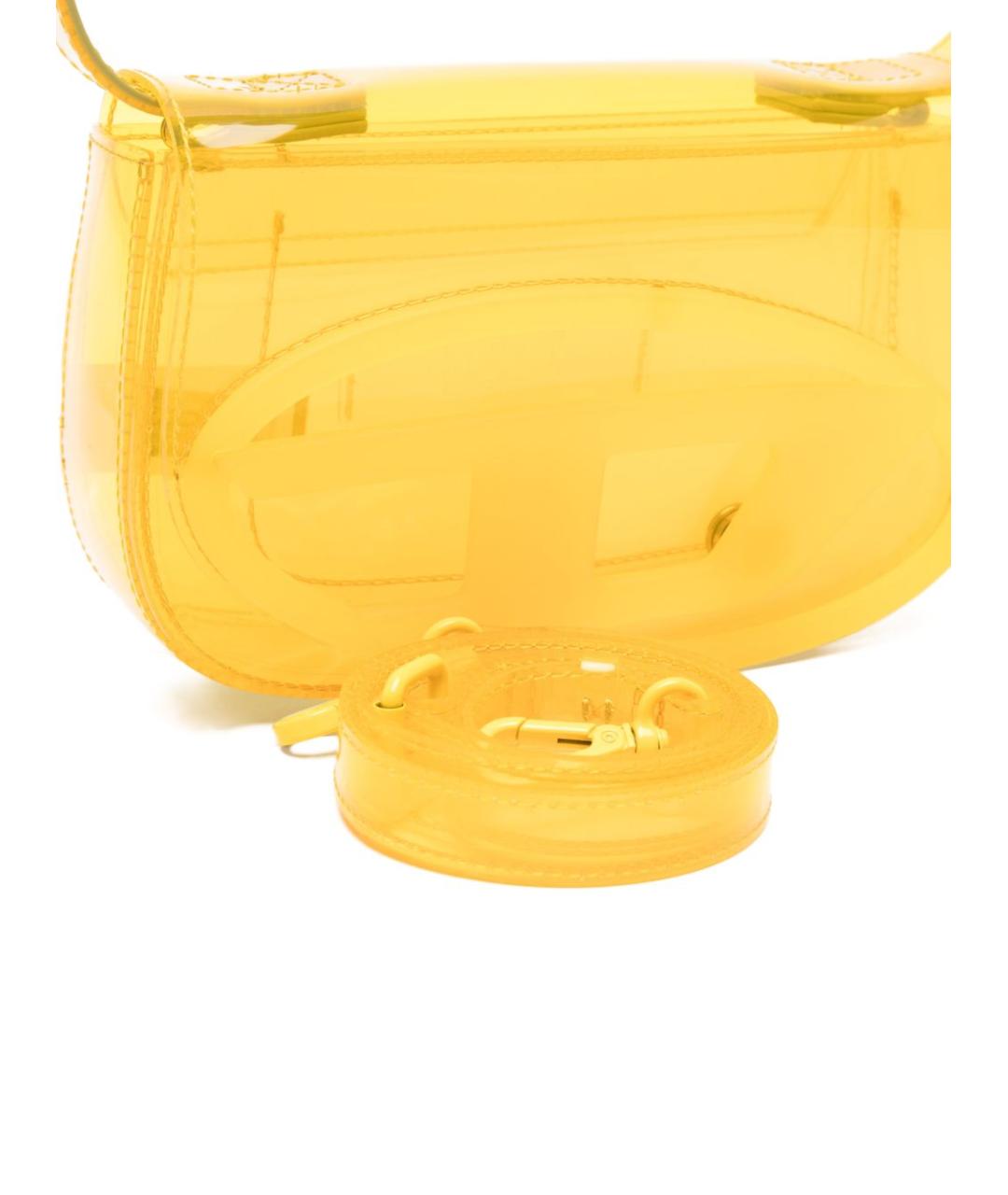 DIESEL Желтая сумка через плечо, фото 5