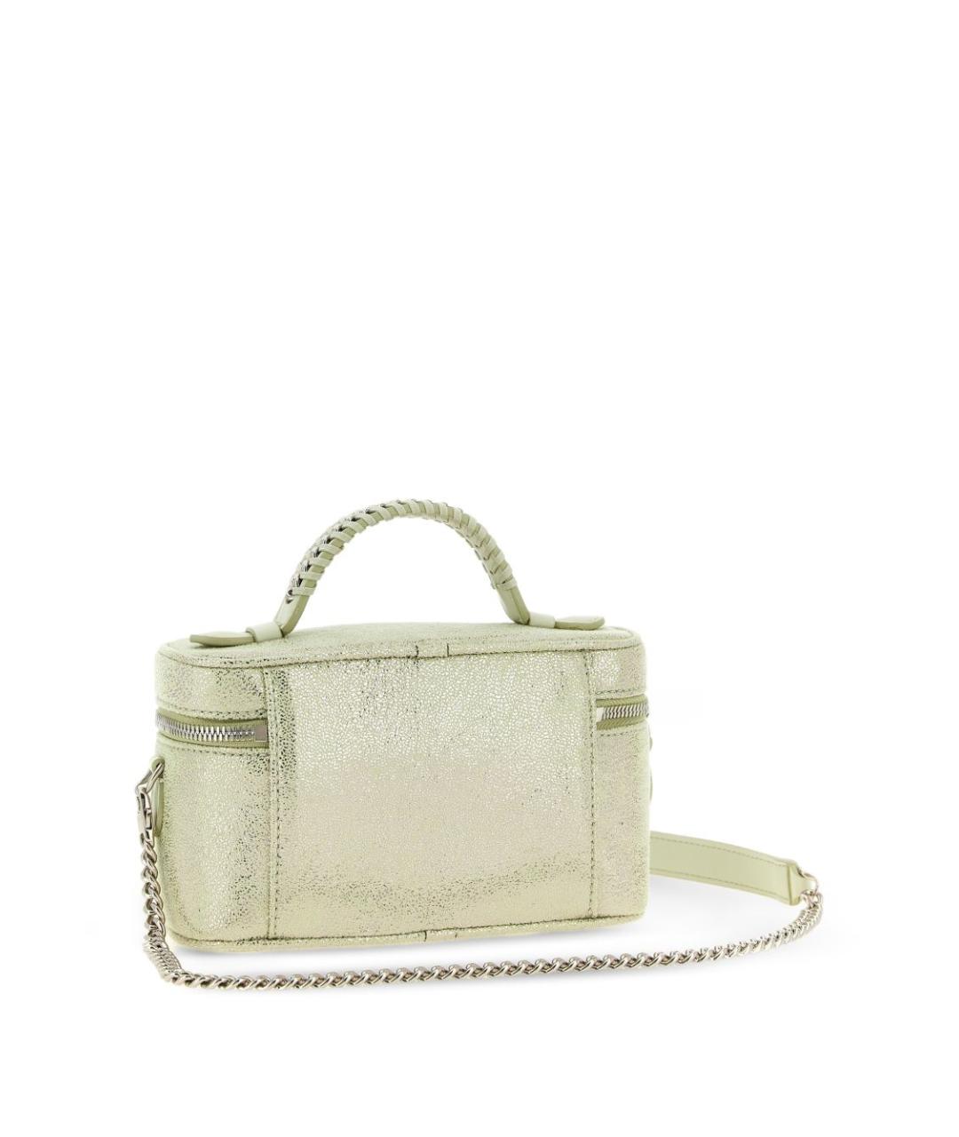 STELLA MCCARTNEY Зеленая сумка с короткими ручками из искусственной кожи, фото 3