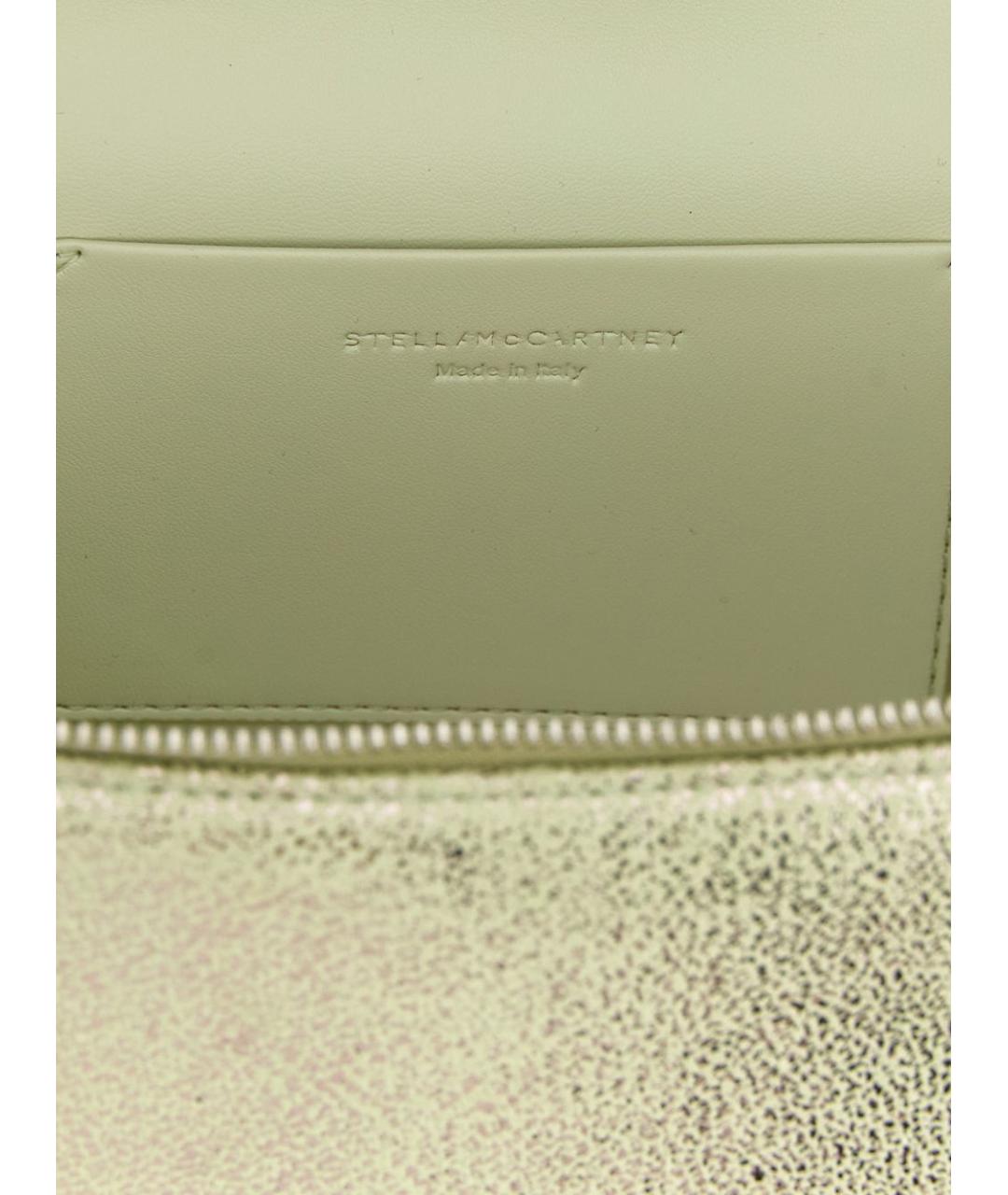 STELLA MCCARTNEY Зеленая сумка с короткими ручками из искусственной кожи, фото 2